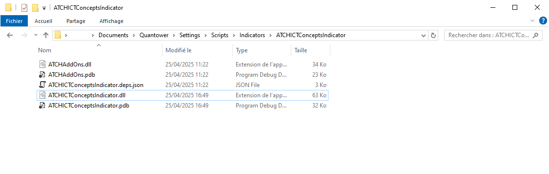 how to import custom indicator to quantower